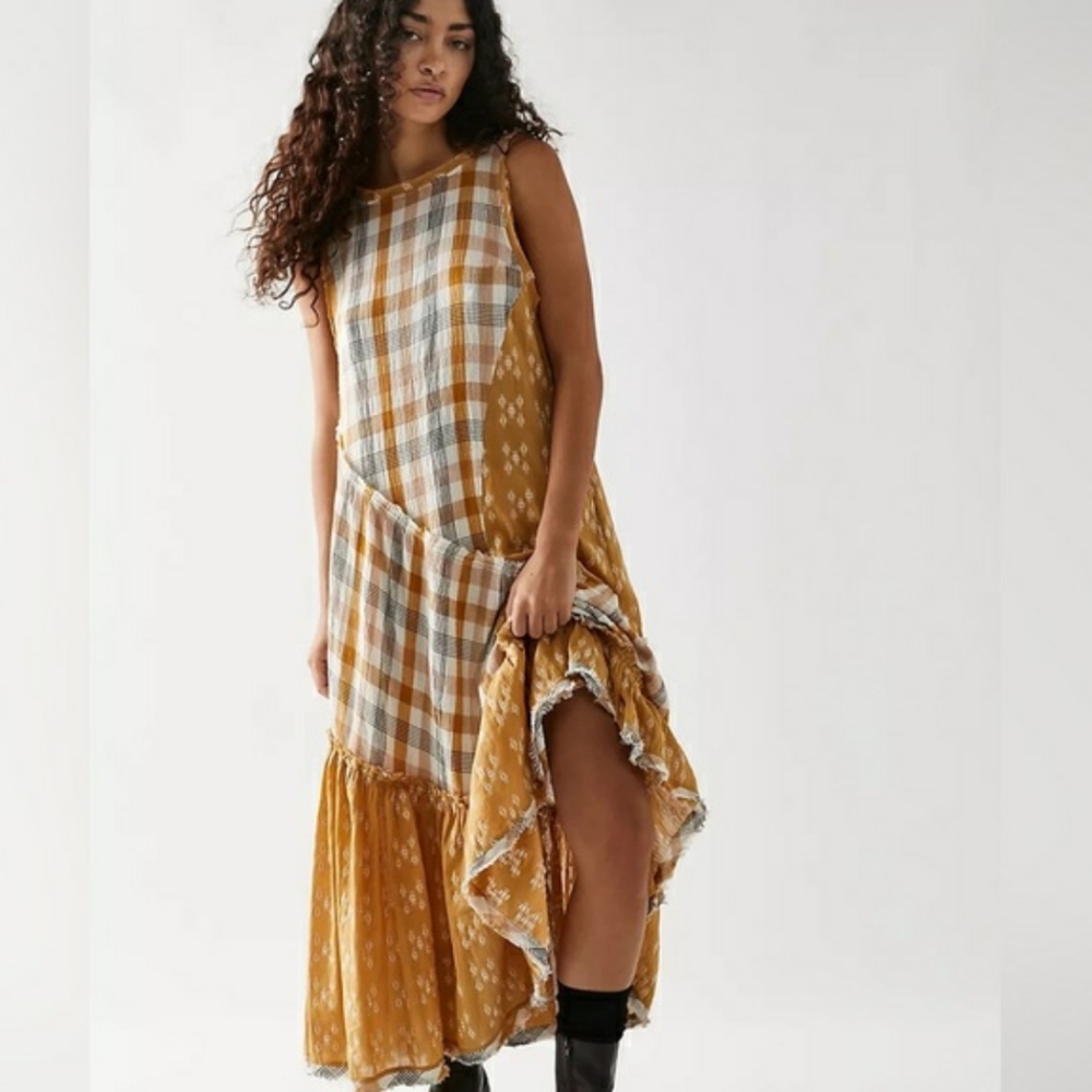 Free People No Stress Midi Dress